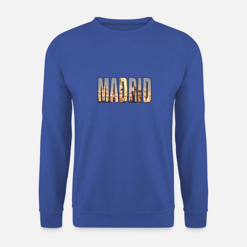 MADRID SPANIEN - Unisex Pullover - Royalblau