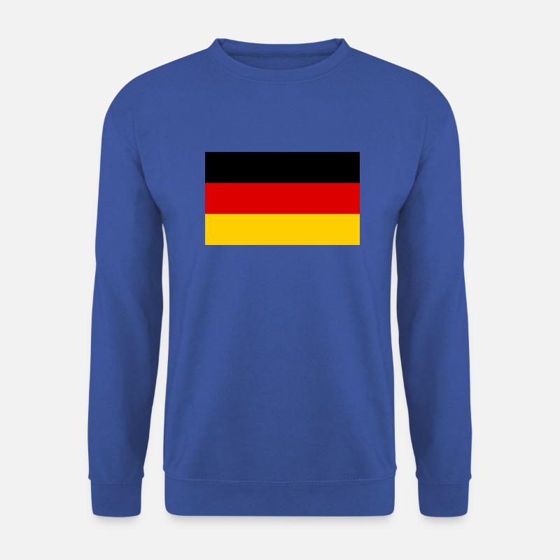 Deutsche flage - Unisex Pullover - Royalblau