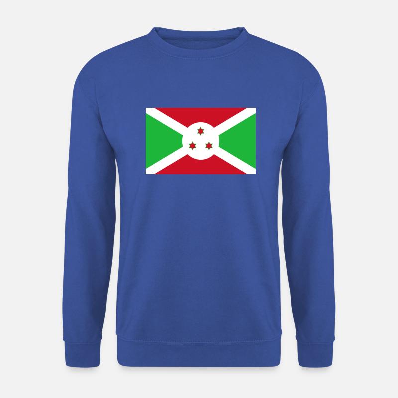 burundi - Unisex Pullover - Royalblau