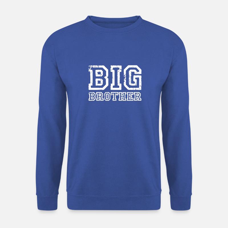 Big Brother Grosser Bruder Geschwister Eltern - Unisex Pullover - Royalblau