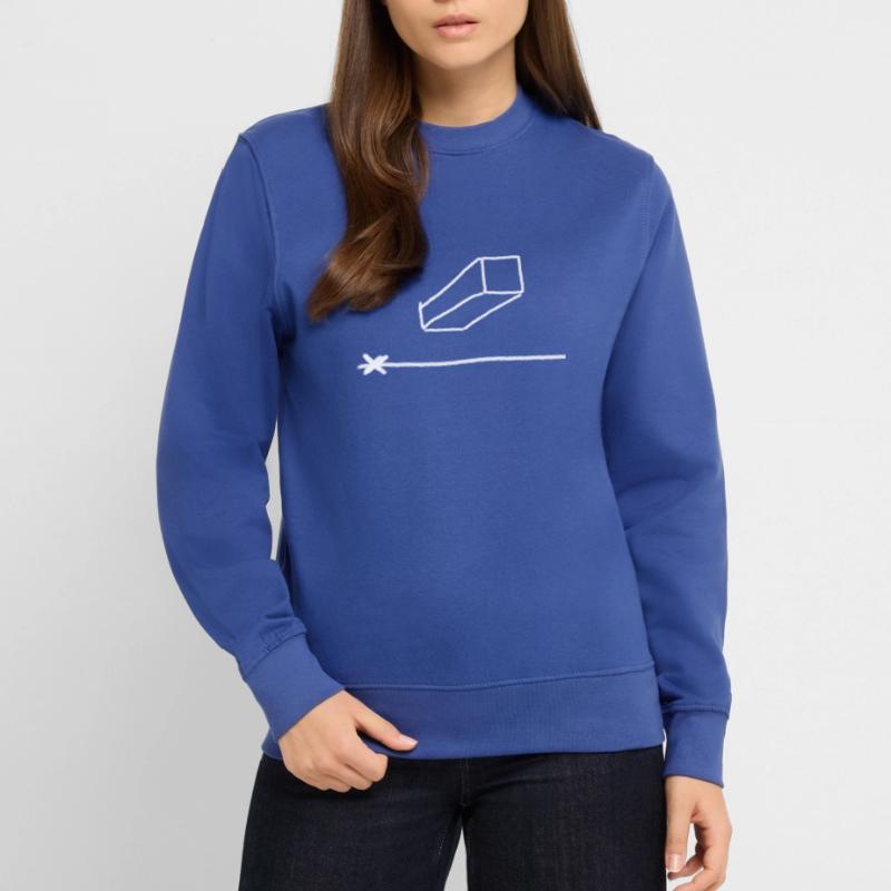 Central perspective ; Undersight ; Drawing ; Article Unisex Sweatshirt