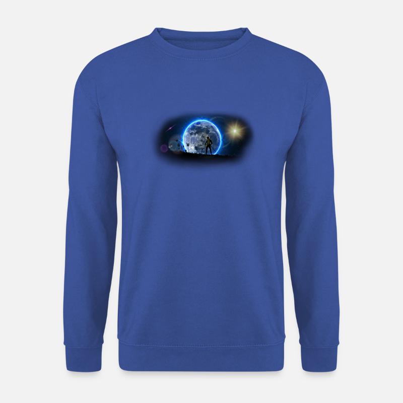 moonset - Sweat-shirt Unisexe - bleu royal