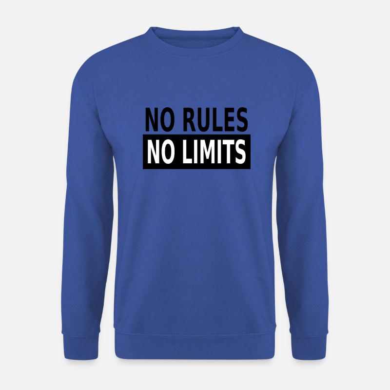 No Rules No Limits - Unisex Sweatshirt - royal blue