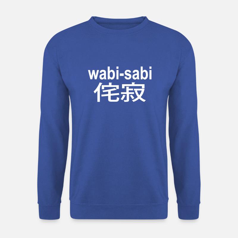 wabi sabi - Unisex Pullover - Royalblau