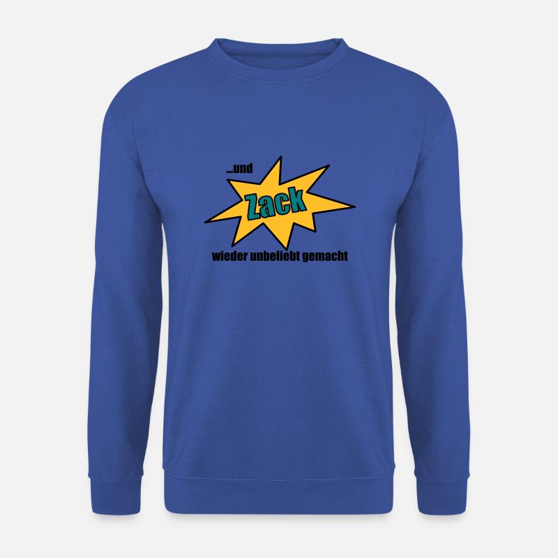 Zack - Unisex Pullover - Royalblau