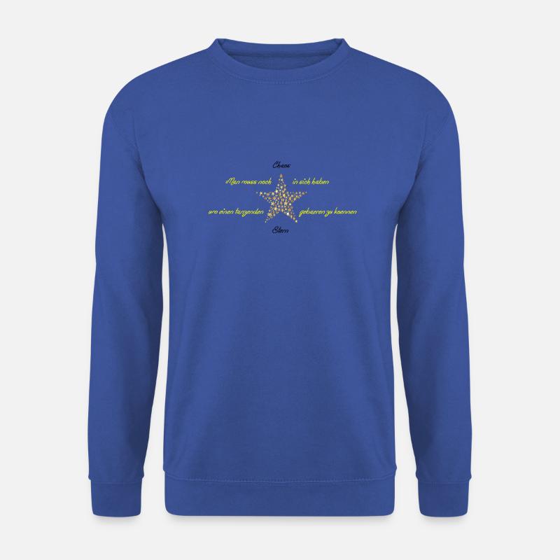 Tanzender Stern - Unisex Pullover - Royalblau