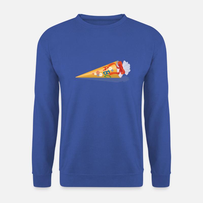 Schultüte zur Einschulung - Unisex Pullover - Royalblau