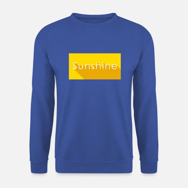 sunshine - Unisex Pullover - Royalblau