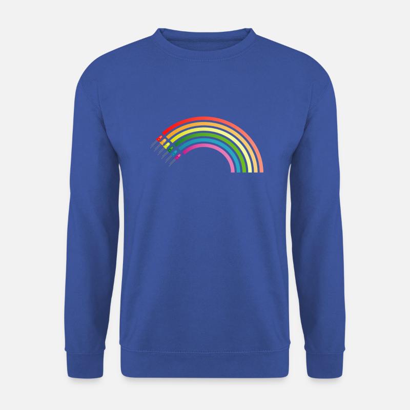 Regenbogen - Unisex Pullover - Royalblau