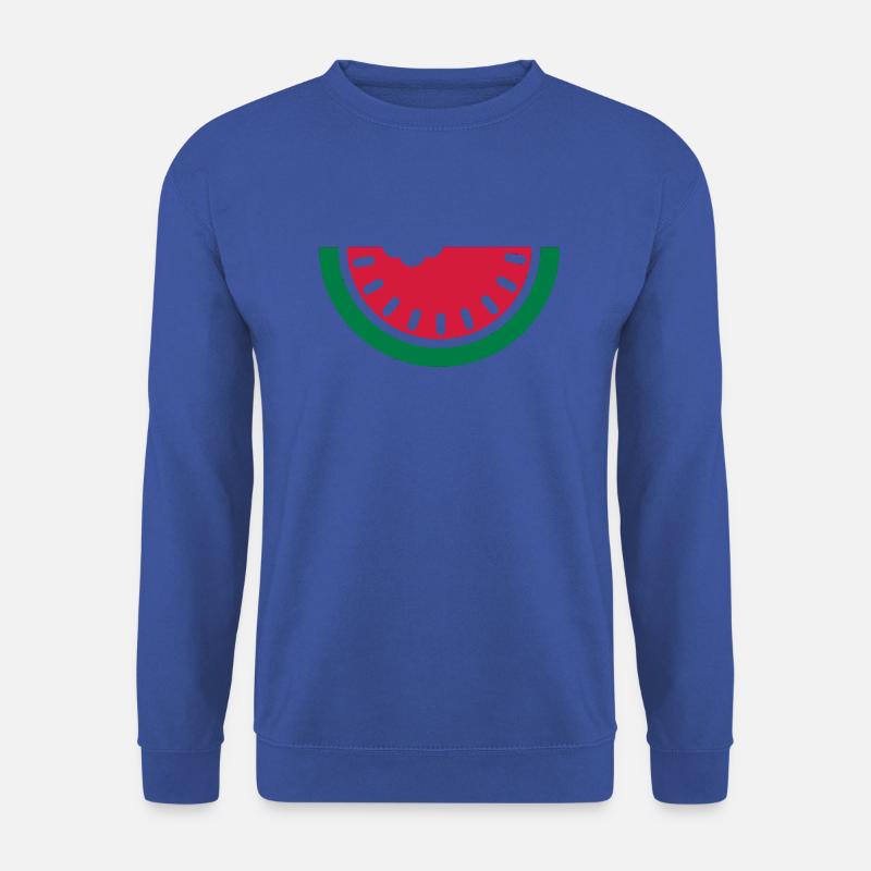 Wassermelone - Unisex Pullover - Royalblau