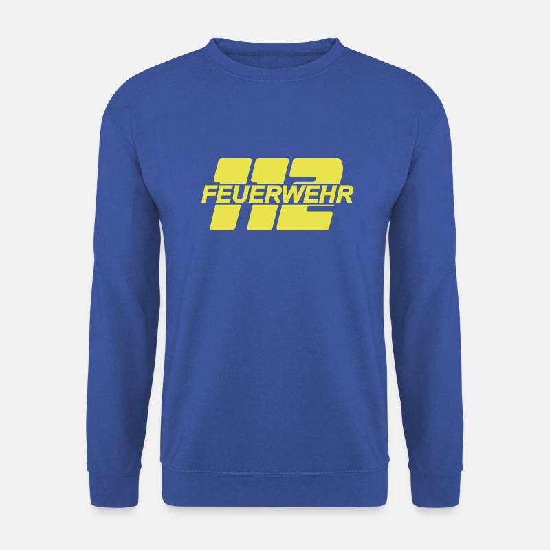 Feuerwehr 112 - Unisex Pullover - Royalblau