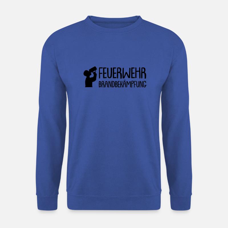 Feuerwehr Brandbekämpfung - Unisex Pullover - Royalblau
