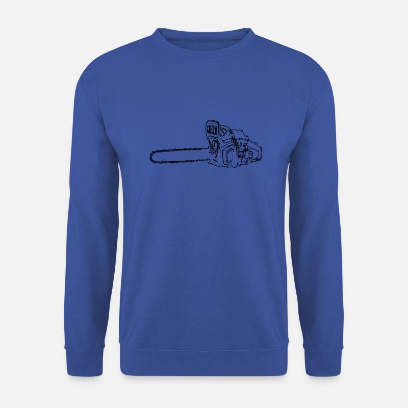 Motorsäge - Unisex Pullover - Royalblau