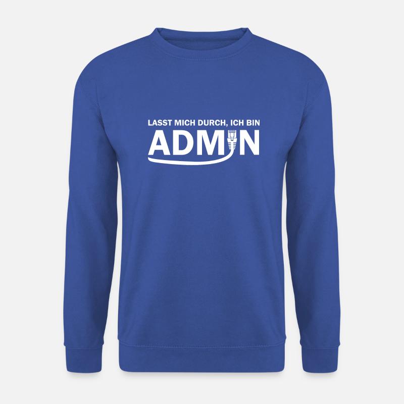 Ich bin Admin - Unisex Pullover - Royalblau