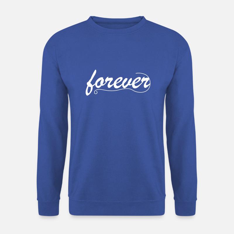 forever - Unisex Pullover - Royalblau