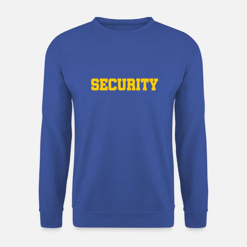 Security - Security - Security - Protection - Unisex Sweatshirt - royal blue