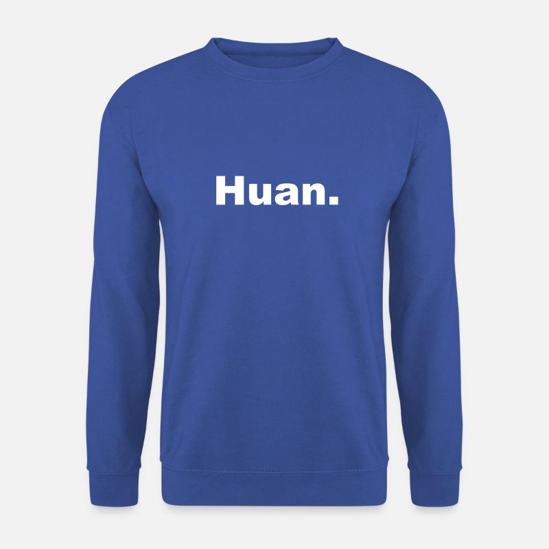 Huan - Unisex Pullover - Royalblau