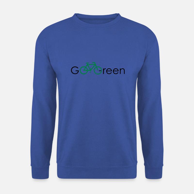 Fahrrad Grün Umwelt Bike Geschenk Idee - Unisex Pullover - Royalblau