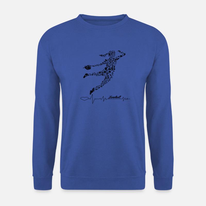 love hanball - Unisex Pullover - Royalblau