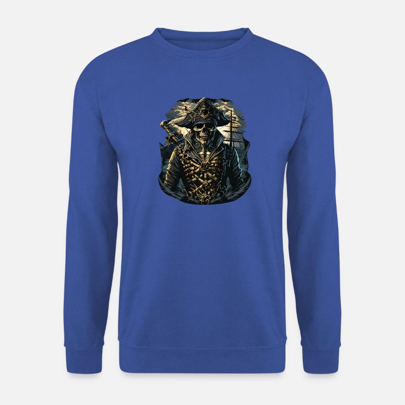 dead pirate - Unisex Pullover - Royalblau