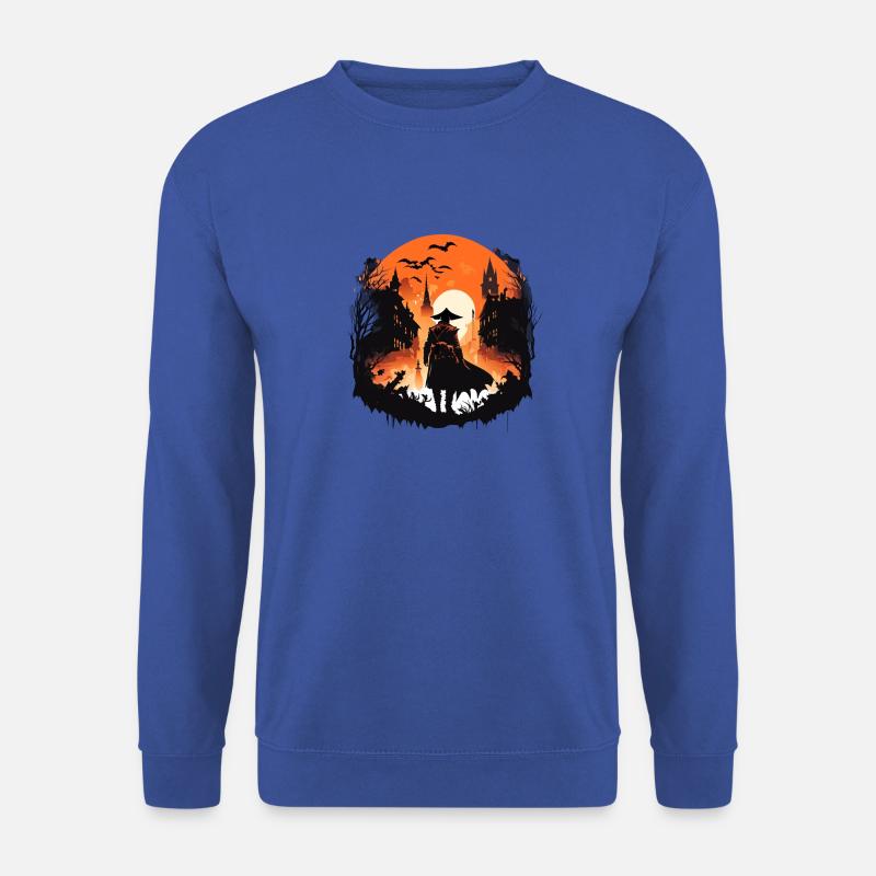 scarcrow hunter - Unisex Pullover - Royalblau
