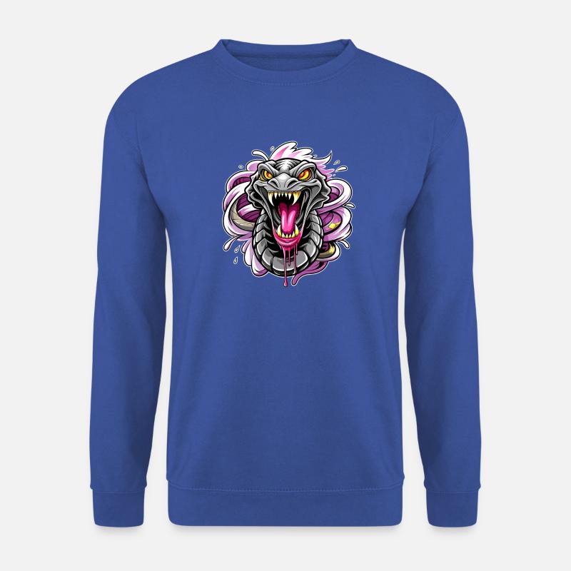 snake - Unisex Pullover - Royalblau