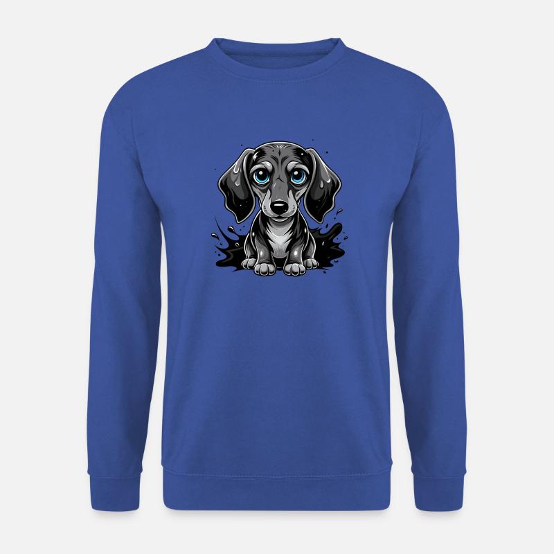 dachshund - Unisex Pullover - Royalblau