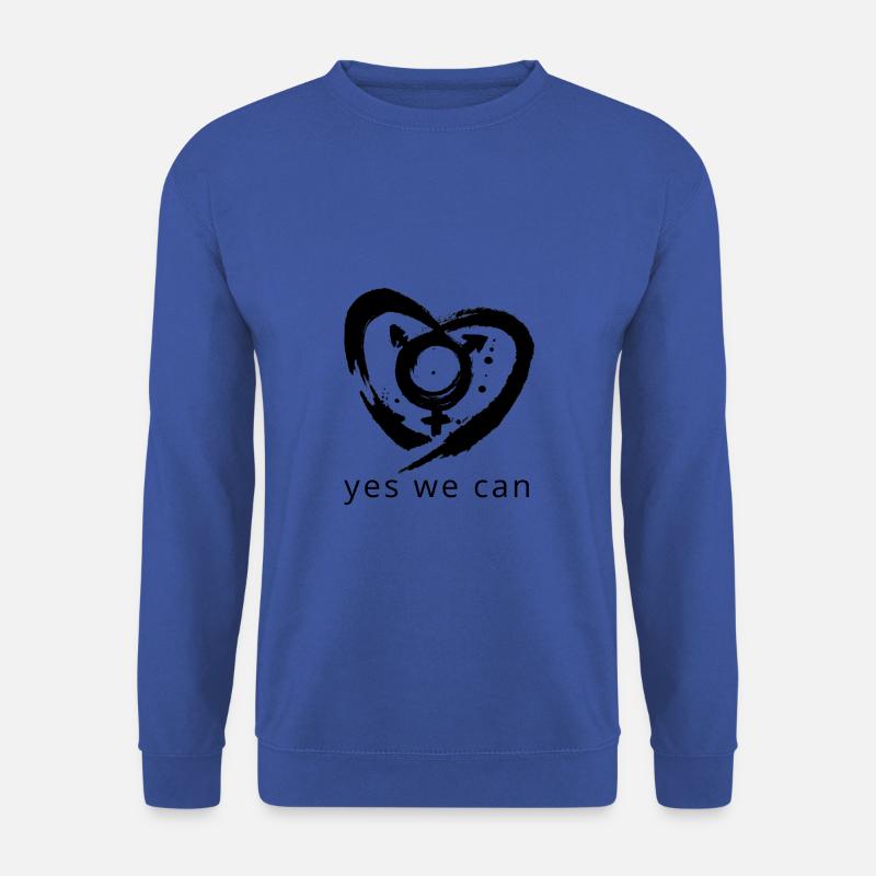Transgender Herz - Unisex Pullover - Royalblau