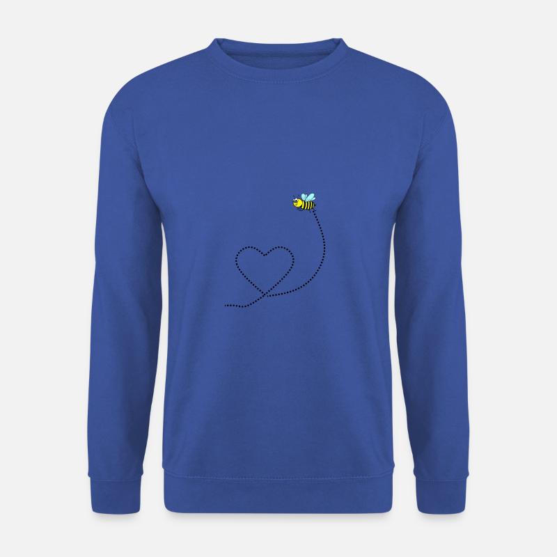 Biene - Unisex Pullover - Royalblau