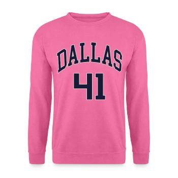 Dallas 41 - Unisex Pullover - Pink - Vorne