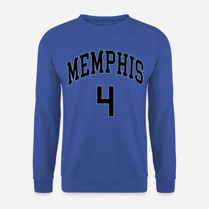 Memphis 4 - Unisex Pullover - Royalblau