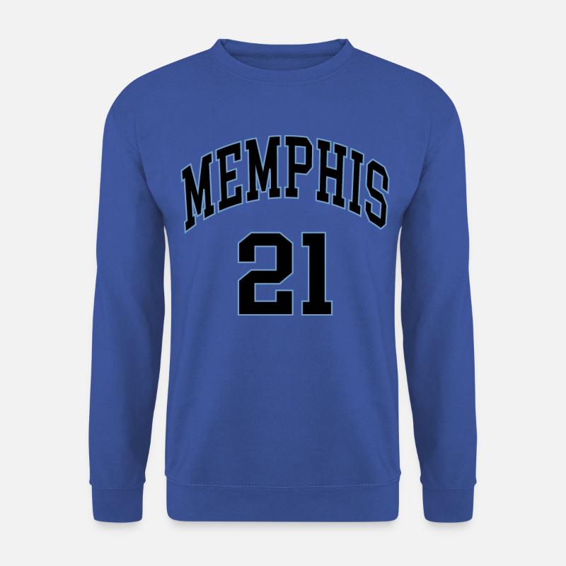 Memphis 21 - Unisex Pullover - Royalblau