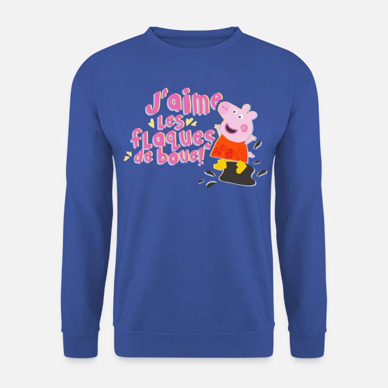 Peppa Pig Fête De La Boue - Sweat-shirt Unisexe - bleu royal