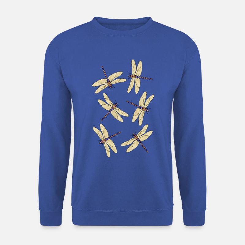 Sechs Libellen - Unisex Pullover - Royalblau