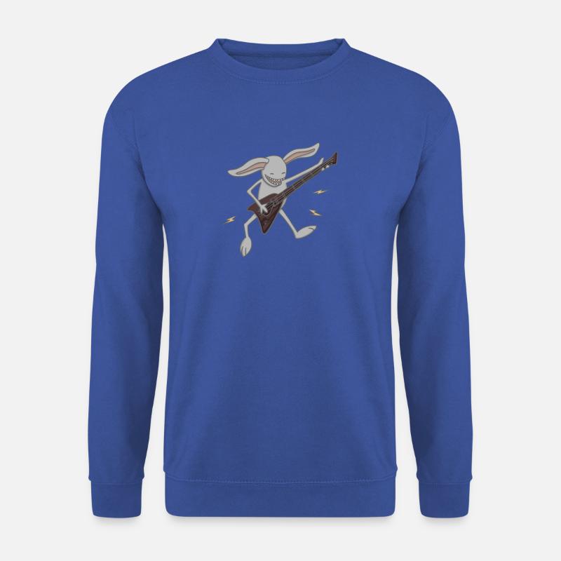 Music Playing Little Monster - Unisex Pullover - Royalblau
