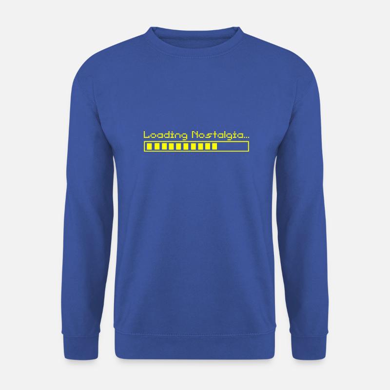 Ladebildschirm - Retro Gaming Design - Unisex Pullover - Royalblau