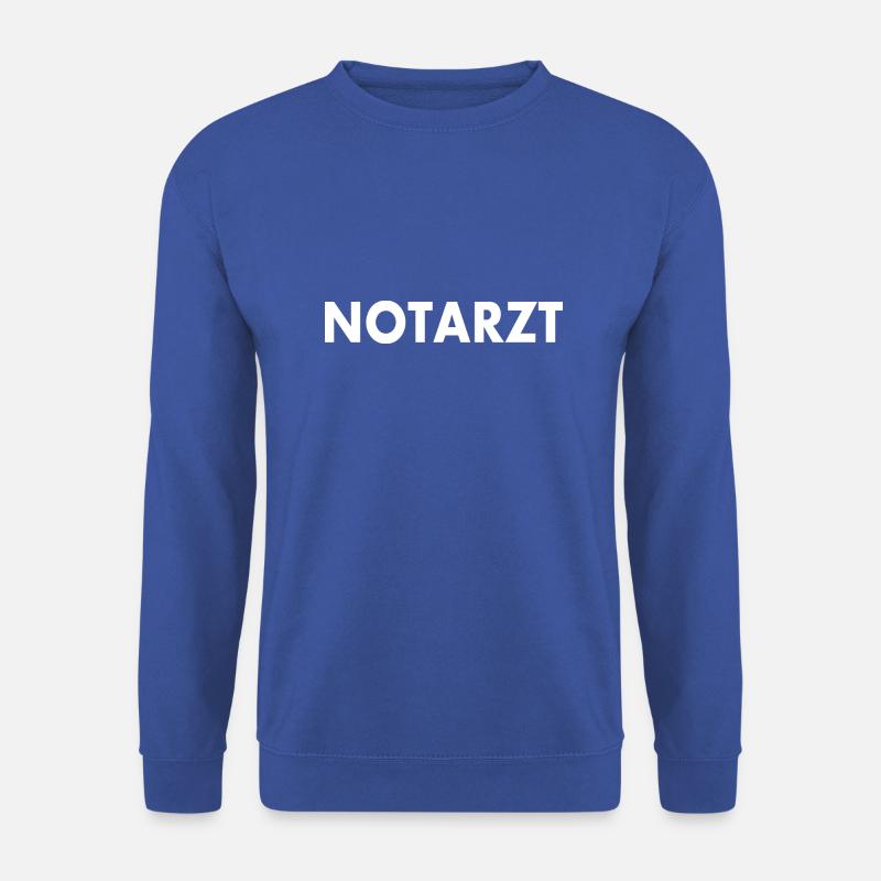 Notarzt - Unisex Pullover - Royalblau