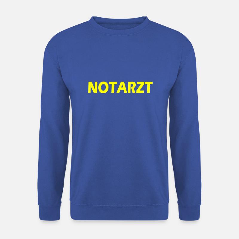 Notarzt - Unisex Pullover - Royalblau