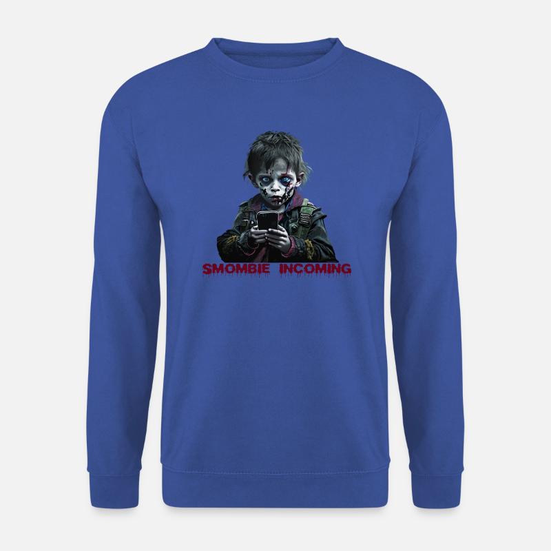 smombie incoming - Unisex Pullover - Royalblau
