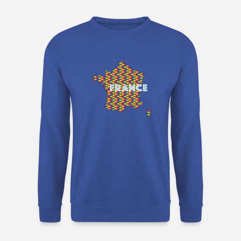 Frankreich Stolz - Unisex Pullover - Royalblau