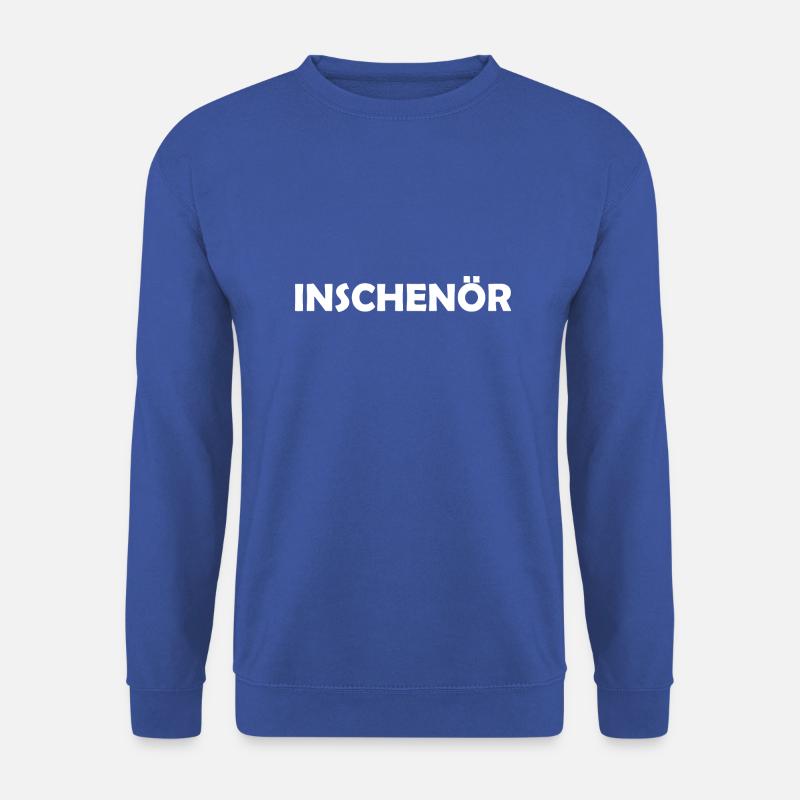 Inschenör - Ingenieur - sächsisch - Sachse Sachsen - Unisex Pullover - Royalblau