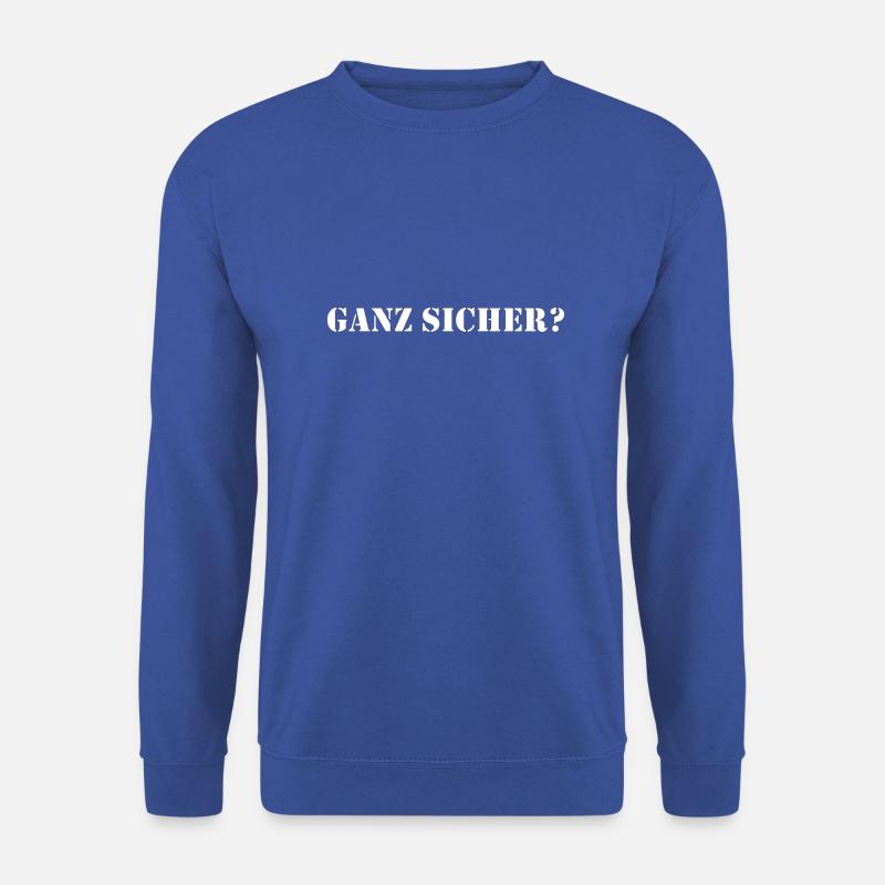 Schniep8 - Unisex Pullover - Royalblau