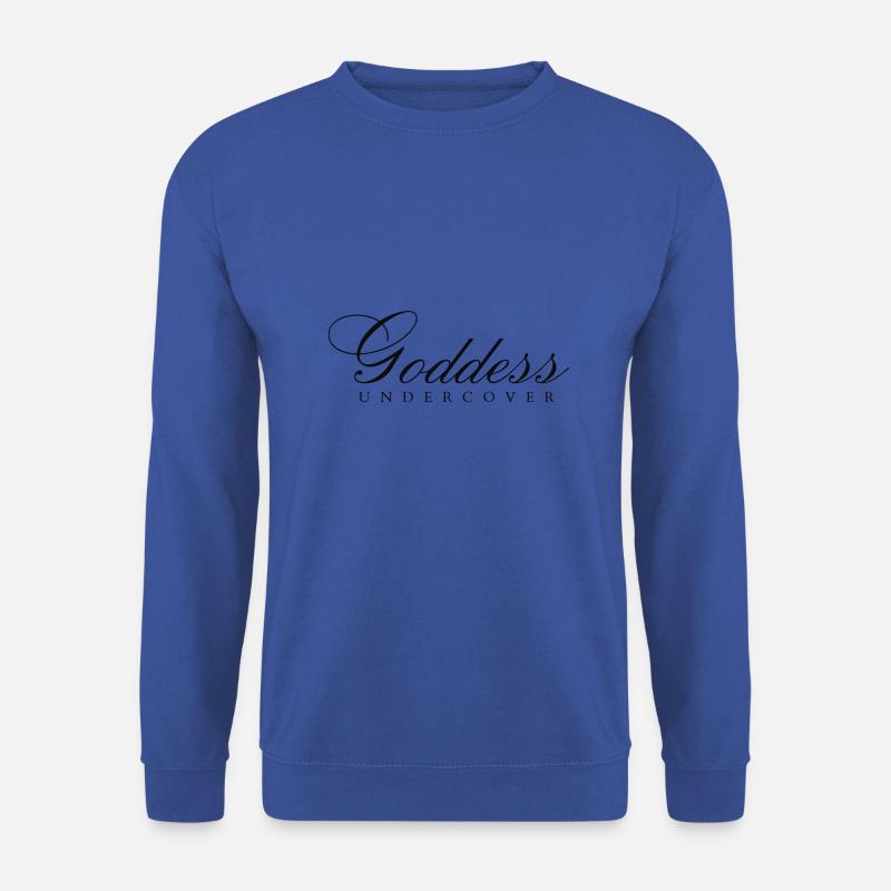 Goddess Undercover Göttin Design M K Eyelneiri 1 - Unisex Pullover - Royalblau