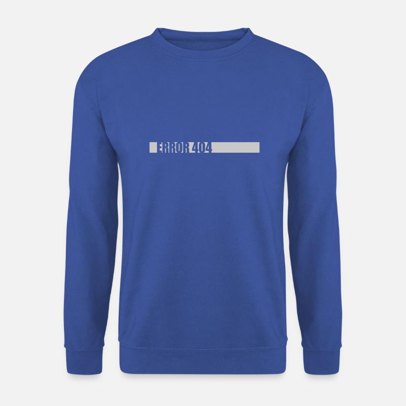 Error 404 Netzwerk verloren - Unisex Pullover - Royalblau