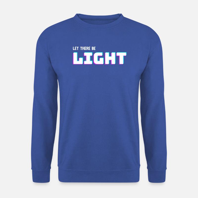 Let there be Light - Unisex Pullover - Royalblau