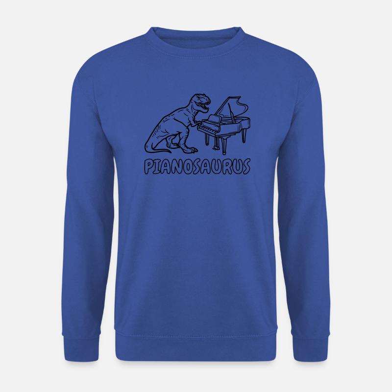 Pianosaurus Rex - Unisex Pullover - Royalblau