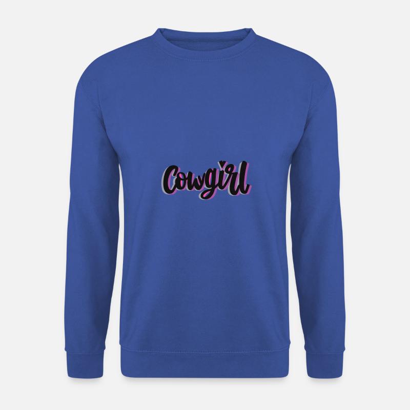 Western Girl - Unisex Pullover - Royalblau