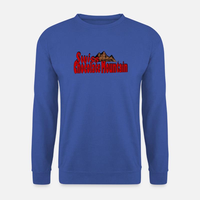 Schweizer Schokoladenberg - Unisex Pullover - Royalblau