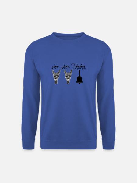 Lama Lama Dingdong - Unisex Sweatshirt - royal blue