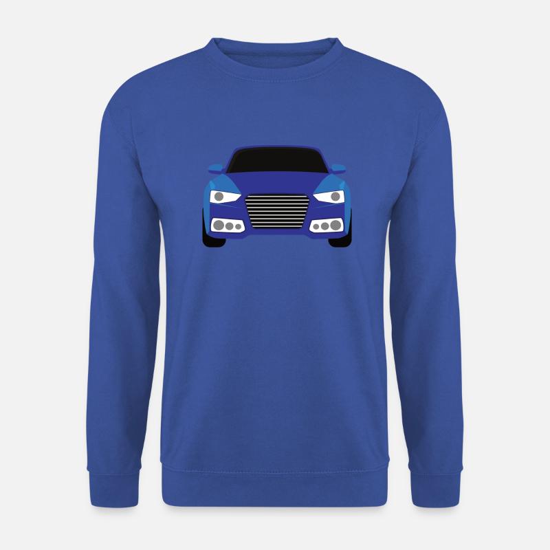 Conception graphique de voiture bleue - Sweat-shirt Unisexe - bleu royal